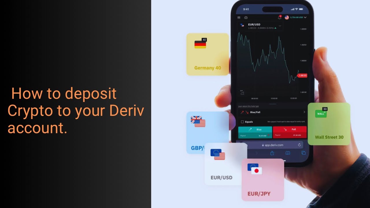 How to deposit Crypto to your Deriv account .