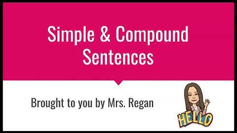 Edpuzzle Version  Simple & Compound Sentences Google Slides