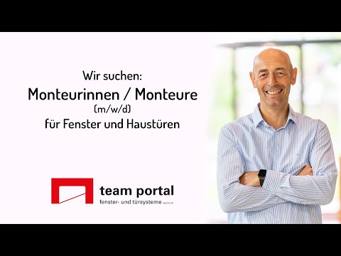 Wir suchen Monteurinnen / Monteure (m/w/d) für Fenster und Haustüren