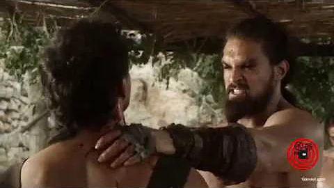Como Khal Drogo se feriu?