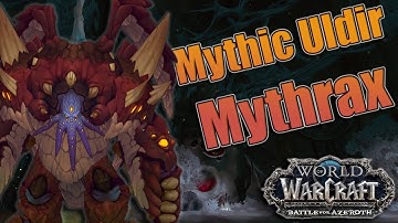 Battle for Azeroth - Mythic Uldir Mythrax Kill! Affliction Warlock POV!