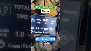 Oxygen Purity Meter: RaspberryPICO #trending #raspberrypi