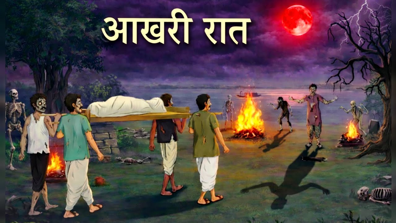 आख़िरी रात 😱 | Horror Story l Hindi Haunted village। Horror kahaniyan | scary kahani | Horror story 