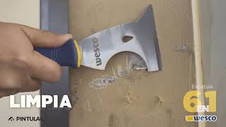 Espátula Metálica Wesco 6 En 1