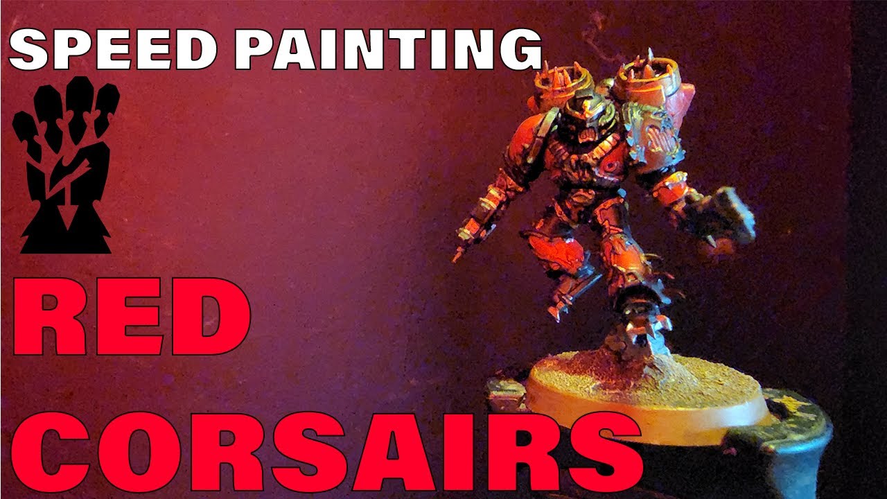 speed-painting-red-corsairs-beginner-friendly-tips-and-results-youtube
