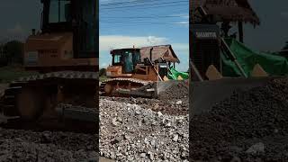 502_ Great Skillful Bulldozer Driver KOMATSU D31P #shorts #dozer #bulldozer #shantui