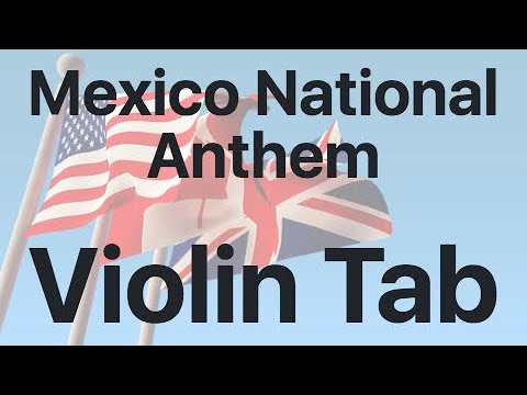 Learn Mexico National Anthem On Violin - How To Play Tutorial