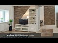 wodewa I 200 - 3d - Holz Wandverkleidung mit Stil