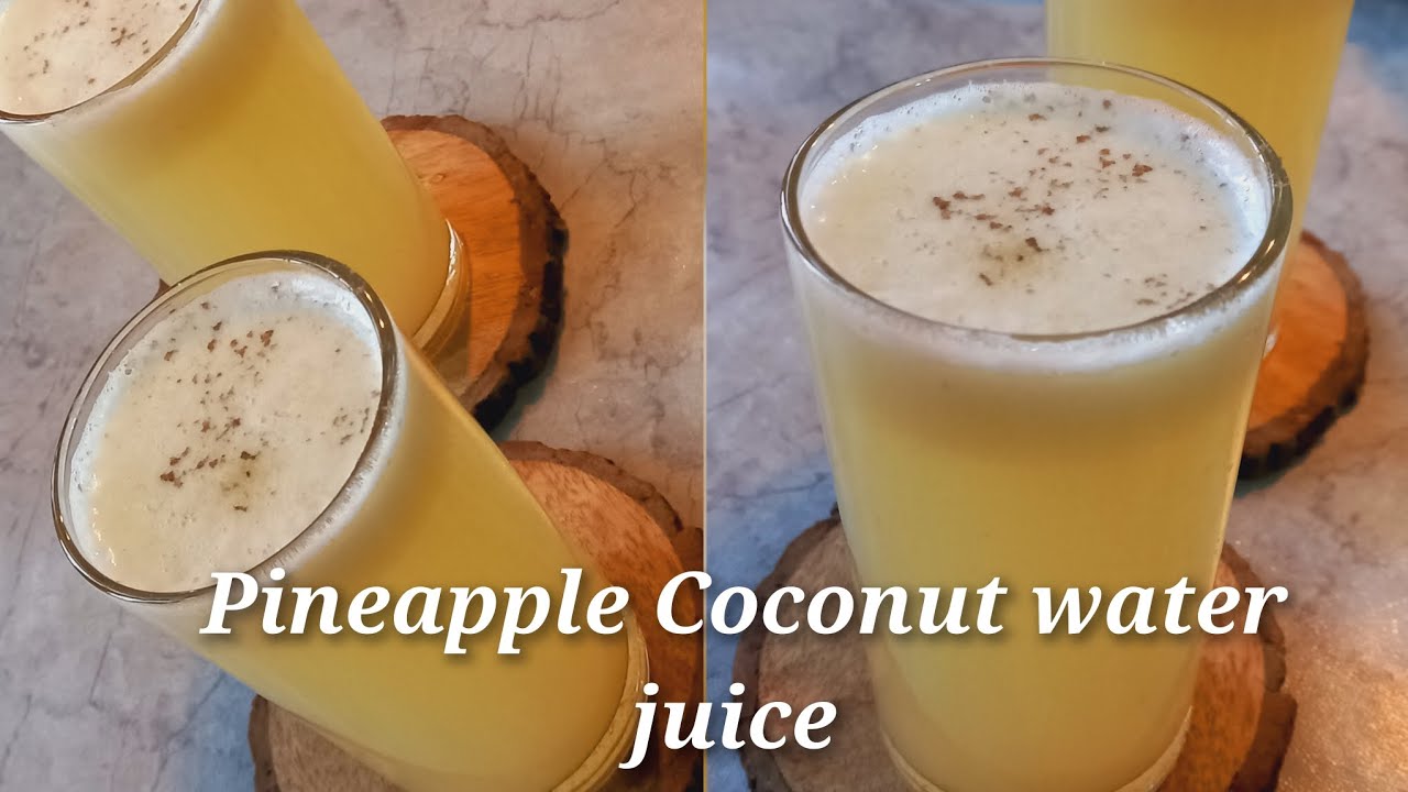 Summer Special Refreshing Pineapple Coconut  juice😍 | For Weight Loss | Healthy Drink Recipes
