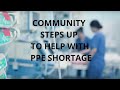Community steps up to help with PPE shortage Mp3 Song