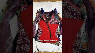 Unbox the cutest y2k tops!🌷💛#thrifthaul #vintage