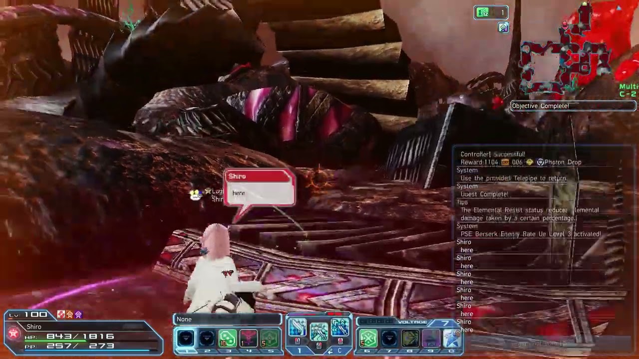 PSO2 - Spot for Gather together in Cradle