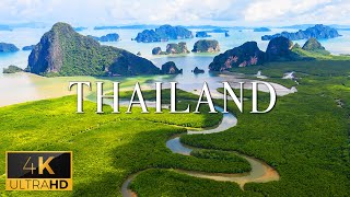 FLYING OVER THAILAND (4K UHD) - Soft Piano Music With Spectacular Natural Landscape For Relaxation screenshot 4