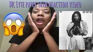 First time Hearing MC Lyte Paper Thin Reaction Video