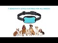 TZ-PET683 Battery Operated No Harm Shock Anti Dog No Bark Collar