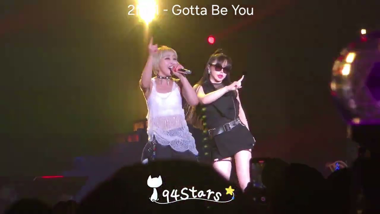 20250209 2NE1- Gotta Be You (2NE1_WELCOMEBACKinTAIPEI)