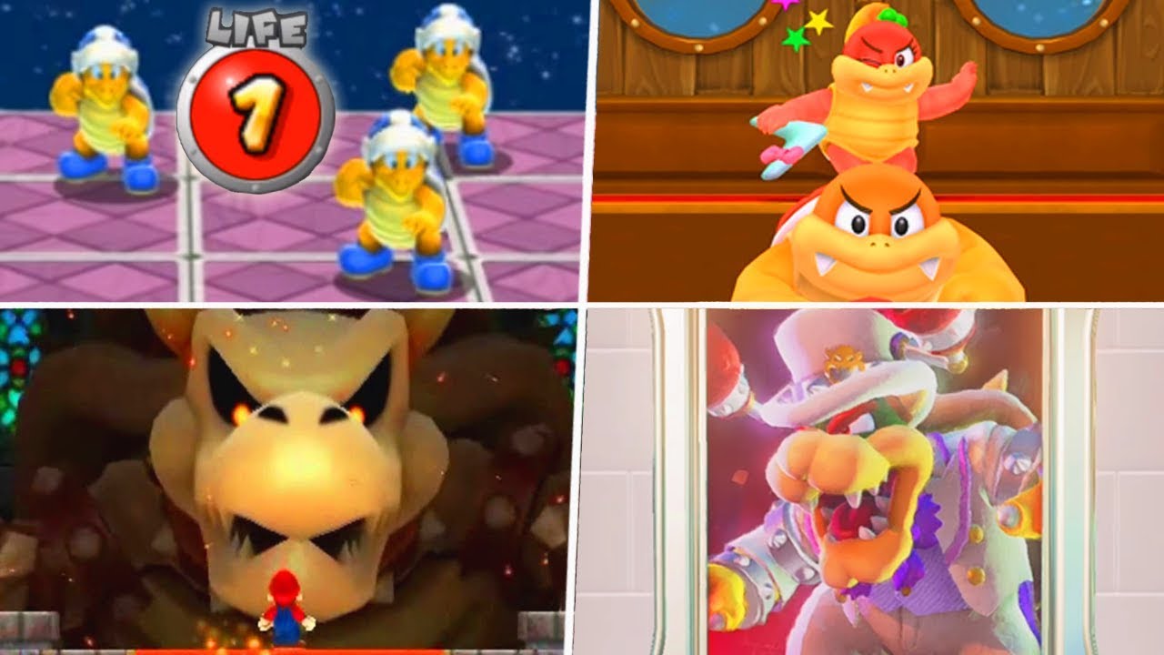 Evolution of Secret Final Boss Battles in Super Mario Games (1986 ...