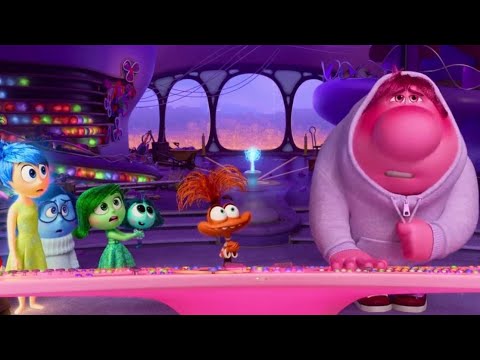 Inside Out 2 2024 - AnxietyEnvyEmbarrassmentEnnui Scene HD
