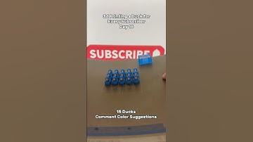 3d Printing a Duck for Every Subscriber Day 16
