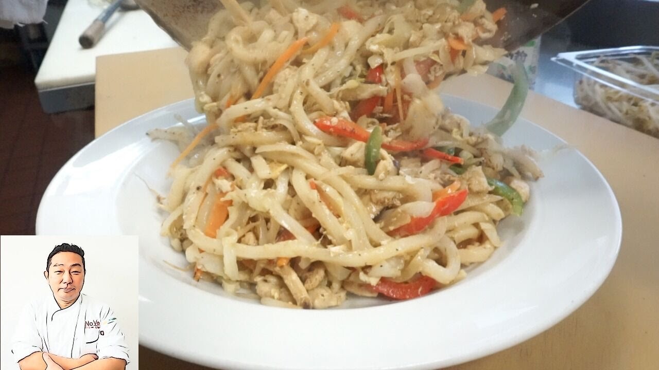 Yaki Udon (Stir Fry Wheat Noodles) - How To Make Series | Hiroyuki Terada - Diaries of a Master Sushi Chef