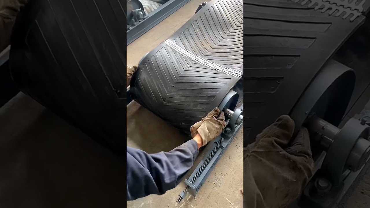Belt Conveyor Adjustment Process Good Tools And Machinery Make Work Easy