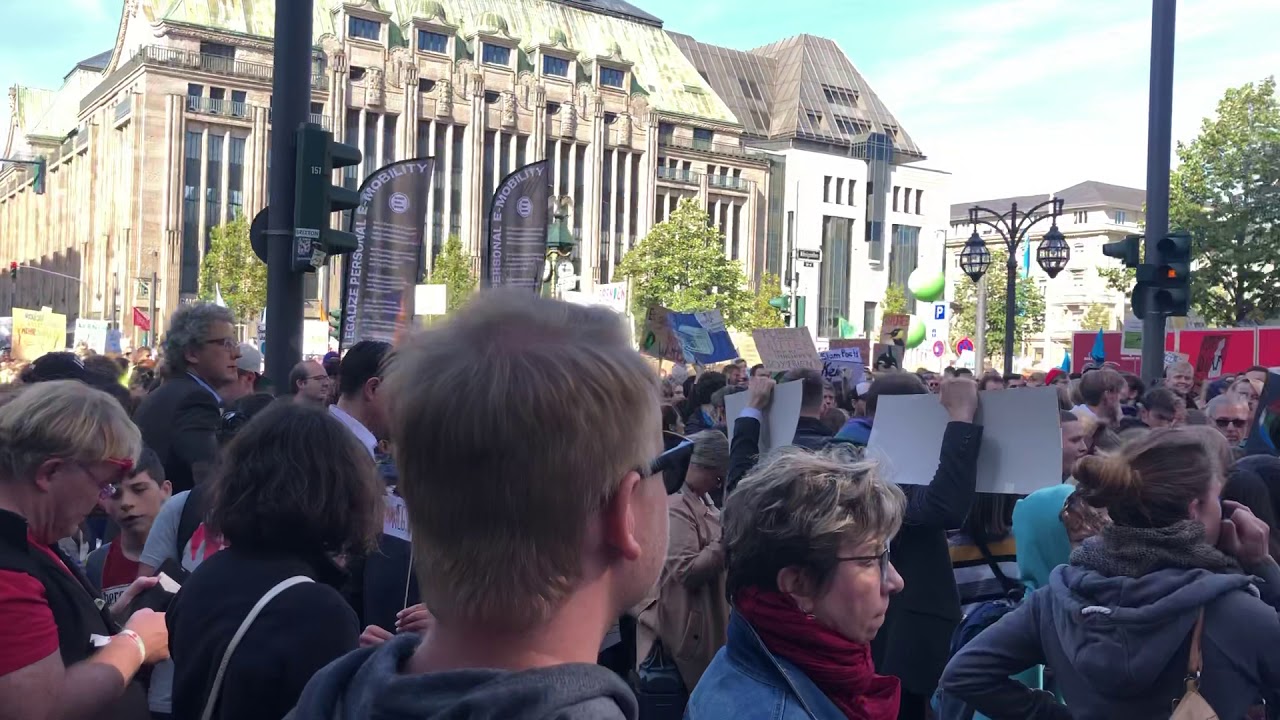 Klima Demo Düsseldorf 2019