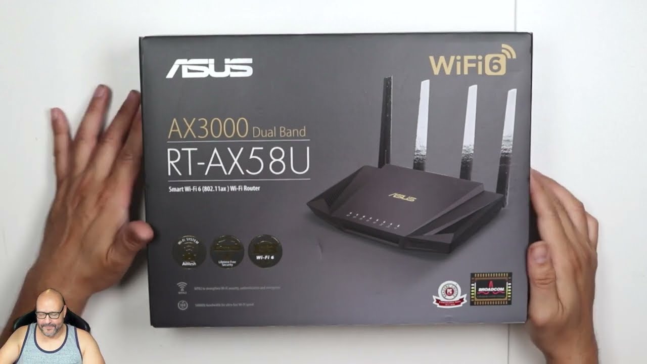 ASUS WiFi 6 Router (RT-AX3000) 