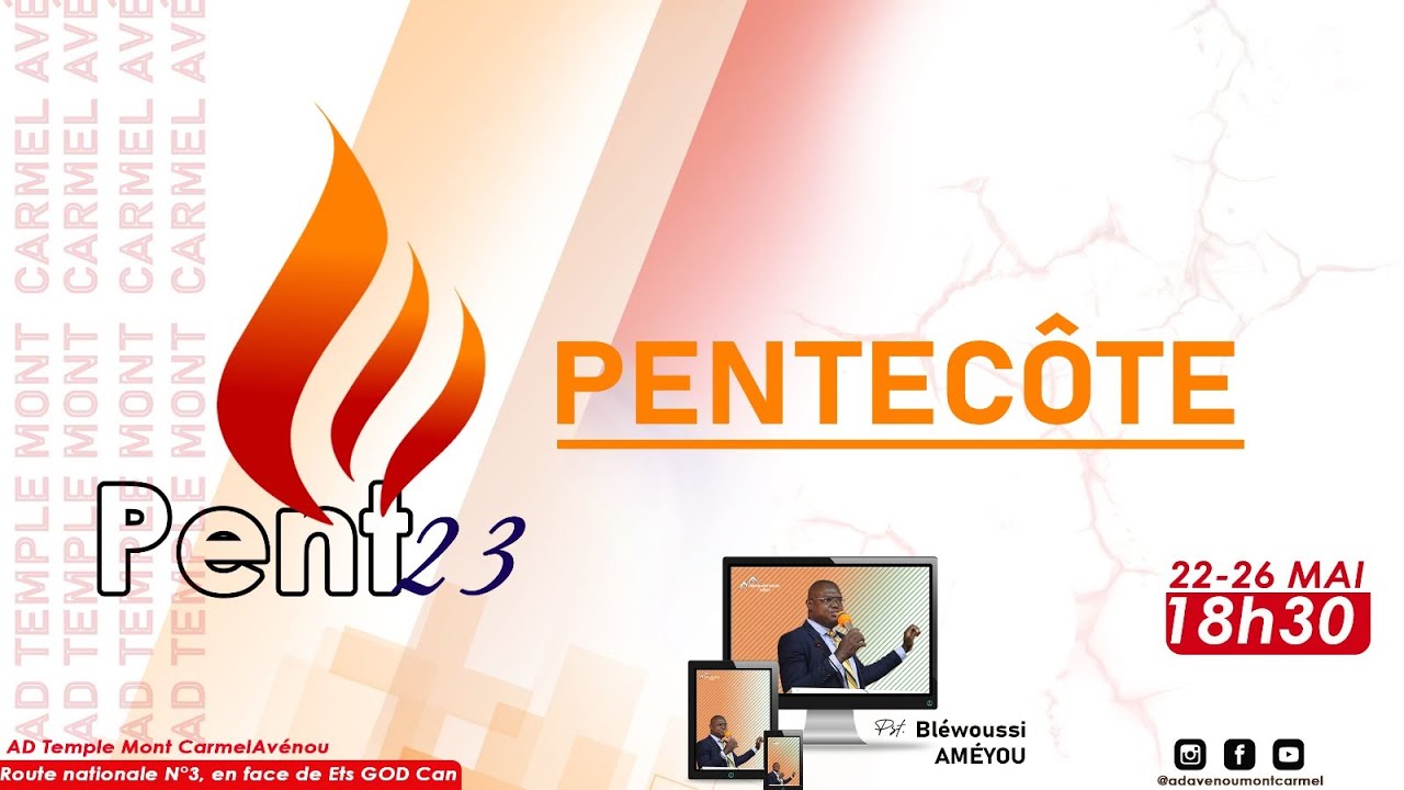 PENTECÔTE 2023LES ŒUVRES DE L’ESPRIT DANS LA VIE DU CROYANT Jour 3