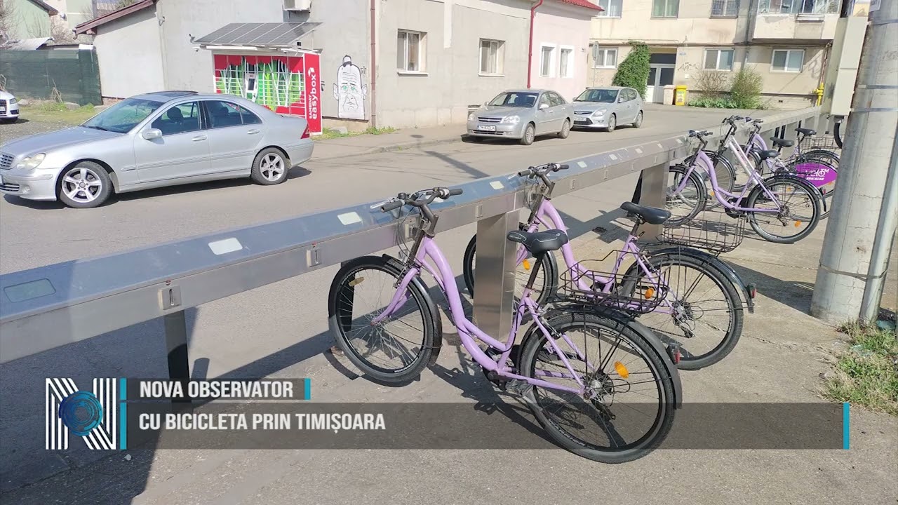 Cu bicicleta prin Timișoara