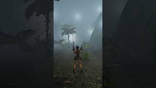 Tomb Raider 1 RTX Ray Traced 4K Dinosaur #shorts #tombraider  #4k