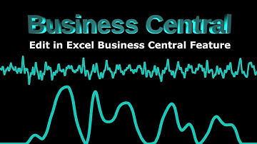 Business Central Edit in Excel Feature