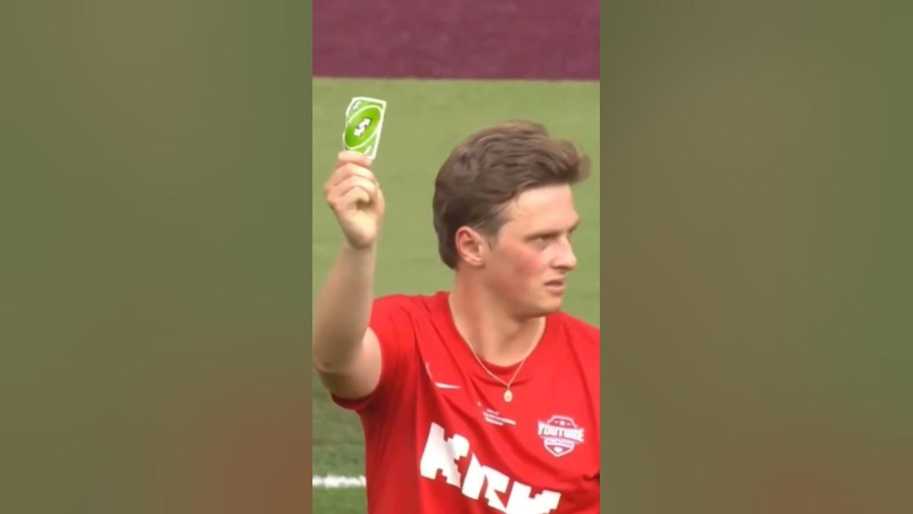 SportsCenter on Instagram: He pulled out an UNO reverse card for the ref  after the yellow card 😂 @espnfc (via @sidemen)