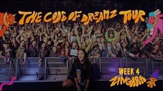 The Code of Dreamz Tour VLOG Week 4