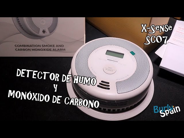 Evita el peligro: Detector de humos y Monóxido de Carbono X-Sense SC07, ¡10  años de funcionamiento! 