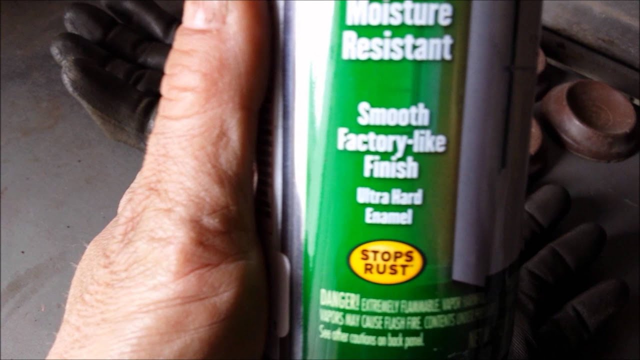 Prime and Painting the oil pan model A ford YouTube