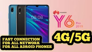 Huawei Y6 pro 2019 FAST CONNECTION FOR ALL NETWORK