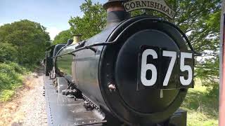 Noisy Saint! Front Window Steam  2999 Lady of Legend | Epping Ongar Railway  12.05.24