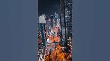 I made this 3D cityscape using drone footage and AI — it also works at night! #shorts #nerf #vfx