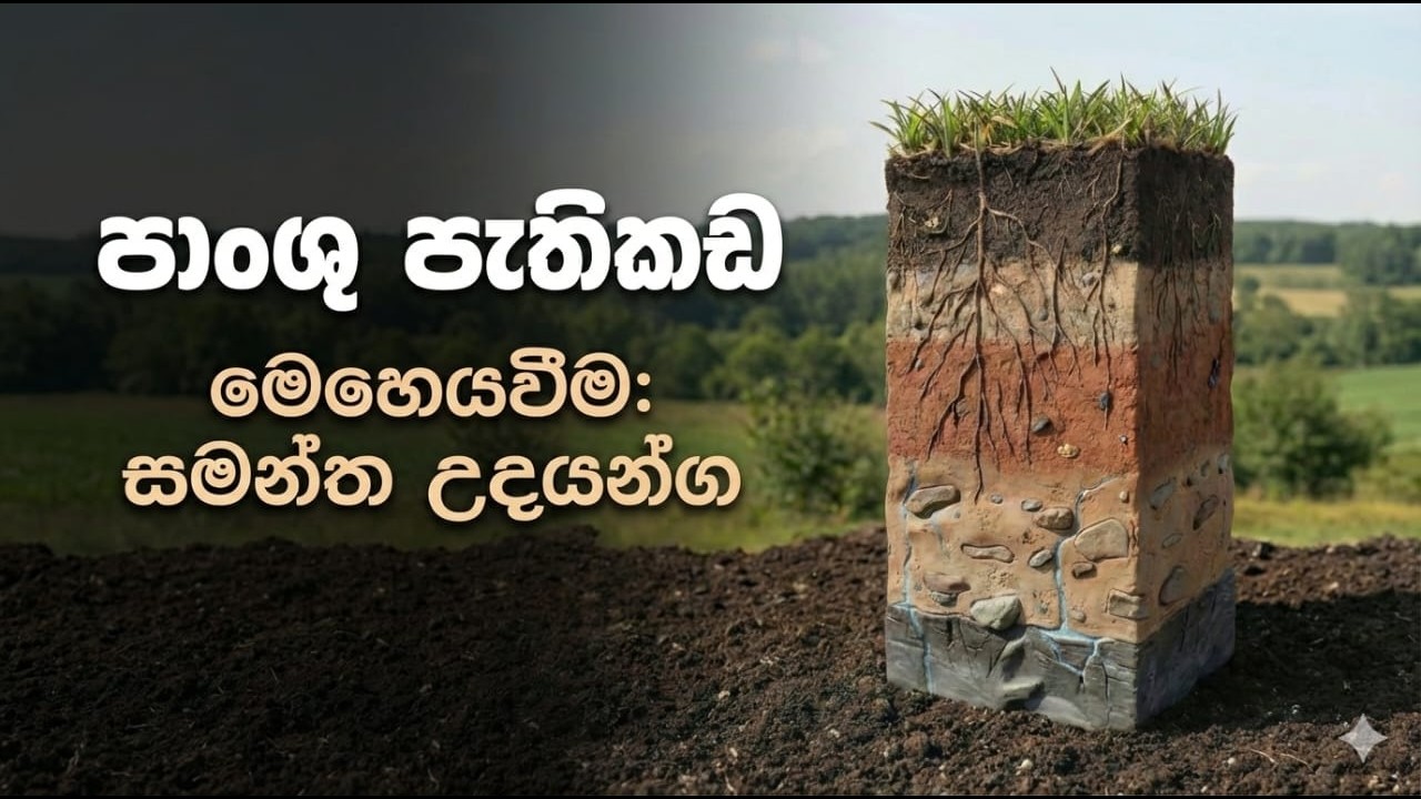 පාංශු පැතිකඩ සම්පූර්ණ විග්‍රහය |12 වසර | 3 පාඩම ( 3 වන කොටස )
