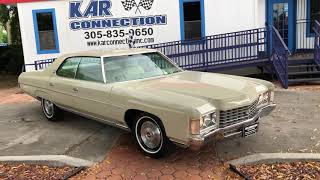 1971 Caprice 4 Door Big Block @ Kar Connection Miami, FL