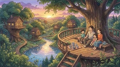 "Cozy Ghibli-Style Treehouse Ambience | Peaceful Nature Sounds for Relaxation & Sleep”December 2025