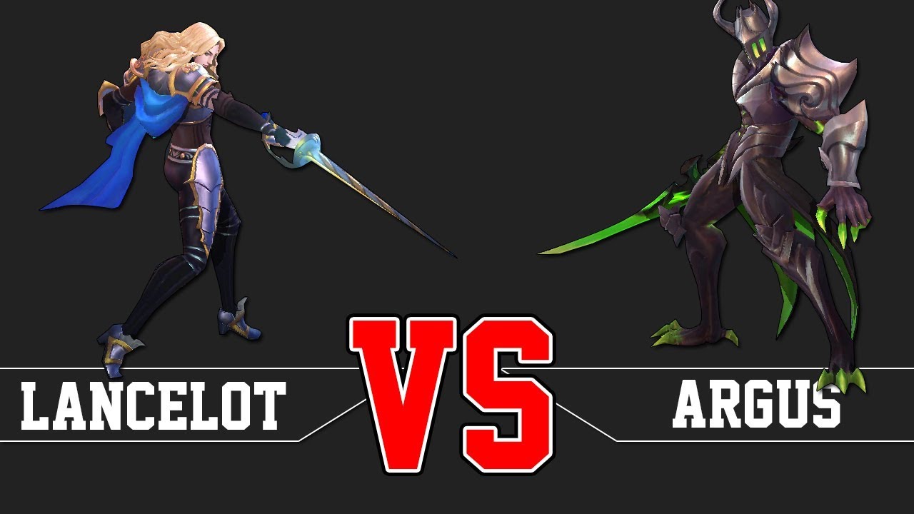 LANCELOT VS ARGUS MOBILE LEGENDS YouTube