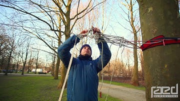 Tutorial: Howto softpoint a slackline without a LineGrip® / StropoChvat / LineCoil