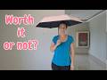 UV sun protection umbrella - my thoughts. Folding Umbrella for Purse, Travel Umbrella Compact Mini