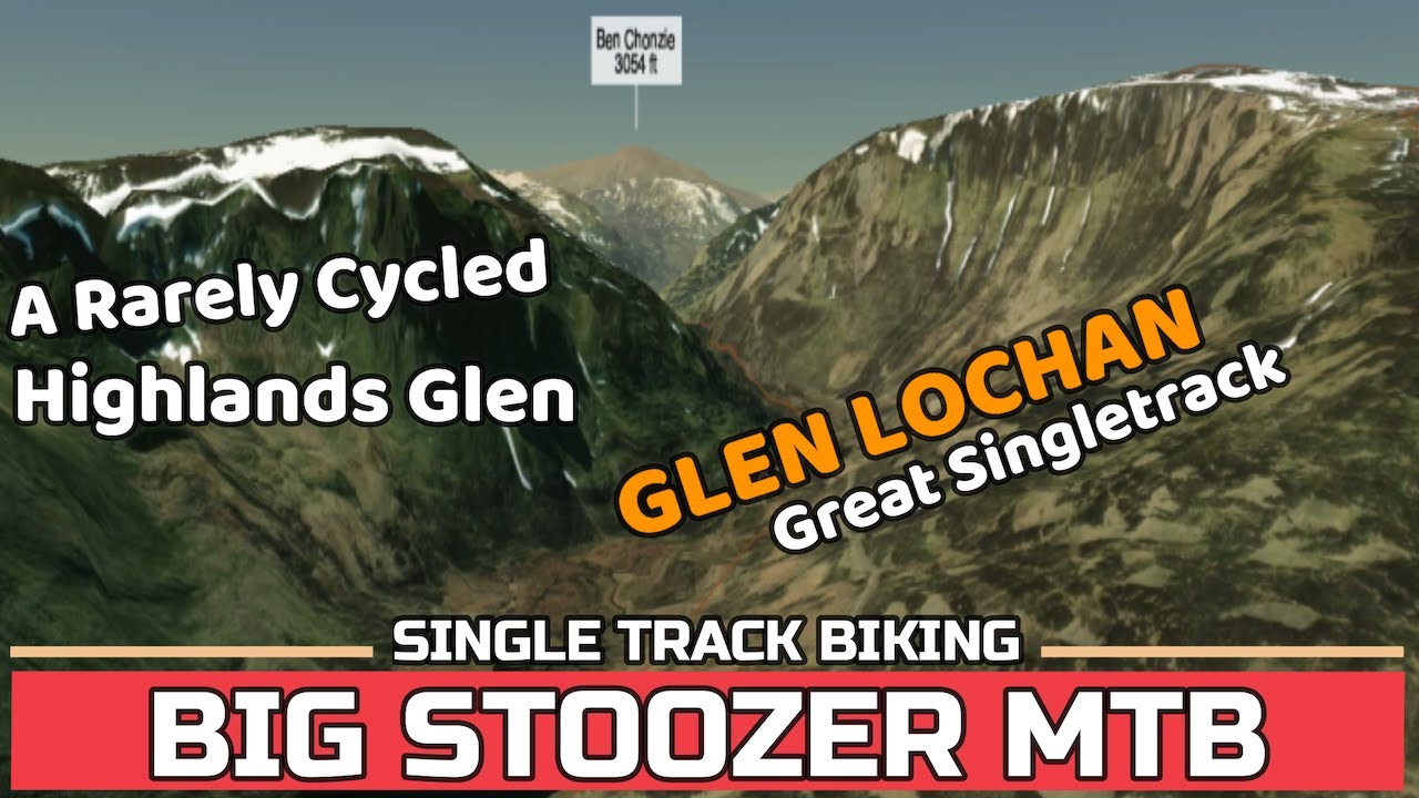 Glen Lochan. Part 1. Grampians mtb. Single Track. Scottish Highlands mtb. Scotland mtb. GPX ROUTES.