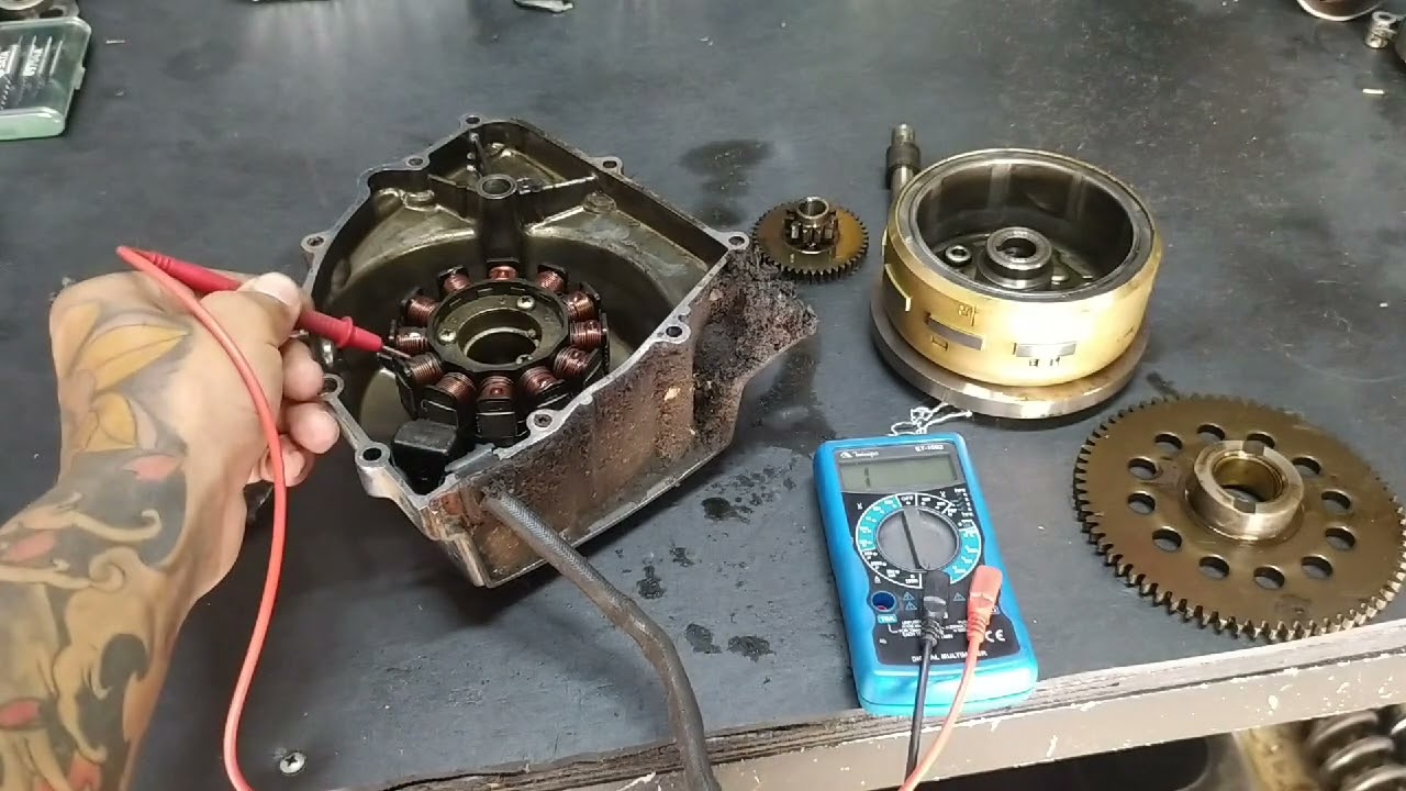 teste rápido de estator e pulsadora comet