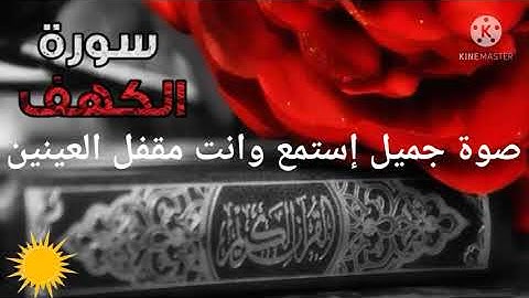 سورة الكهف بصوت شجي ورائع 👳