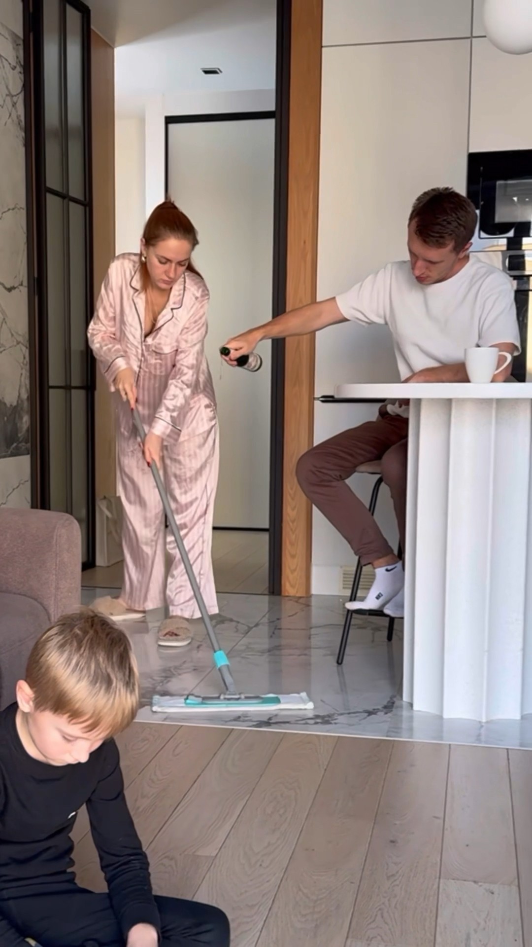 What did the son do?
