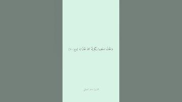 ما تيسر من سورة نوح بصوت ماهر المعيقلي #القرآن_الكريم #قرآن #ماهر_المعيقلي