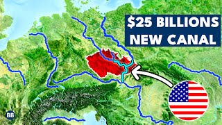How Czechia BUILD MEGACANAL to CONNECT Europe’s Major Rivers